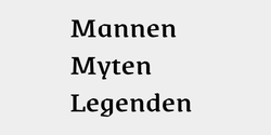 MannenMytenLegenden 35x30 SVART