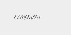 EMMA 3  27x6 SVART