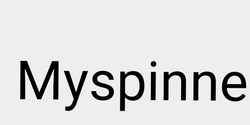 Myspinne 61x17 SVART