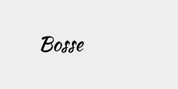 Bosse 18x9 SVART