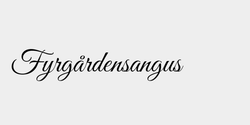 Fyrgårdensangus  50x10 SVART