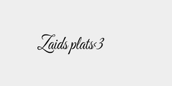Zaids plats3 28x9 SVART