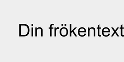 Din frökentext här 63x9 SVART