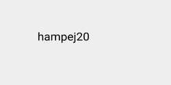 hampej20 20x5 SVART