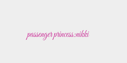 passenger princessnikki 35x7 ROSA