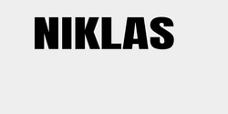 NIKLAS 50x15 SVART