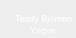Teddy Björnen      Yngve 51x20 VIT
