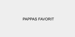 PAPPAS FAVORIT 30x4 SVART