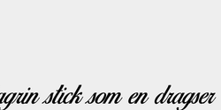 sväva som ett dolagrin stick som en dragser 119x9 SVART