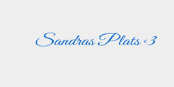 Sandras Plats 3 47x7 BLÅ
