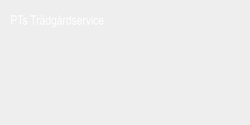 PTs Trädgårdservice 30x8 VIT VIT