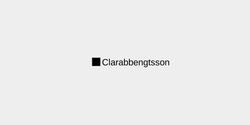 Clarabbengtsson 69x9 SVART