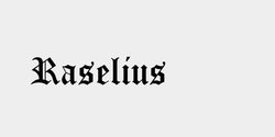 Raselius 40x9 SVART