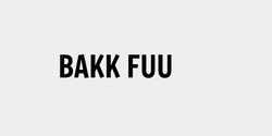 BAKK FUU 30x9 SVART