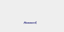 Hammock 60x15 MÖRKBLÅ