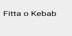 Fitta o Kebab 70x10 SVART