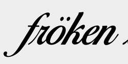 fröken snusk  120x30 SVART