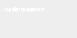 GÅR BÄST PÅ VARVSTOPP 123x16 VIT