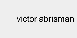 victoriabrisman 54x9 SVART