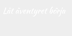Låt äventyret börja 63x10 VIT