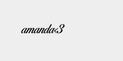 amanda3 25x8 SVART