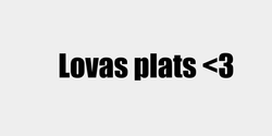 Lovas plats 3 47x9 SVART