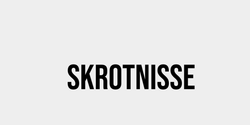 Skrotnisse  31x9 SVART