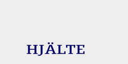 HJÄLTE 32x9 MÖRKBLÅ
