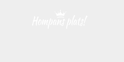 Hompans plats 30x10 VIT