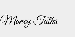 Money Talks 55x13 SVART