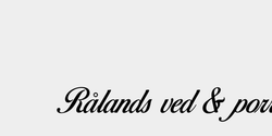 Rålands ved  porr 58x9 SVART