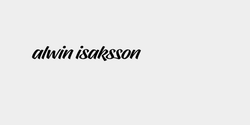 alwin isaksson 30x11 SVART SVART