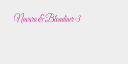 Navara  Blondiner 3 75x14 ROSA