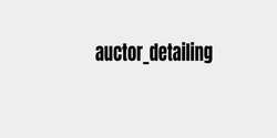 auctordetailing 20x4 SVART