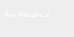 Krav Blondiner 3 100x18 VIT