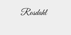 Rosdahl 82x32 SVART