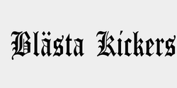 Blästa Kickers 68x12 SVART