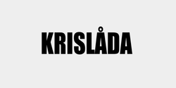 KRISLÅDA 30x10 SVART