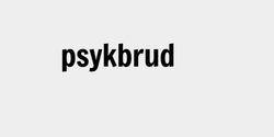 psykbrud 30x9 SVART