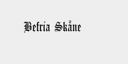 Befria Skåne 30x6 SVART