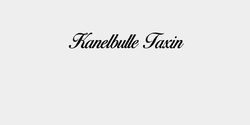 Kanelbulle Taxin 100x19 SVART