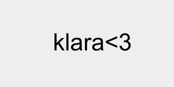 klara3 33x11 SVART