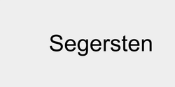 Segersten 48x12 SVART