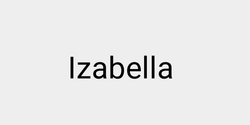 Izabella  30x9 SVART