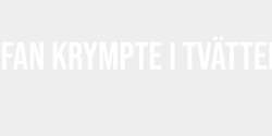 Fan Krympte I tvätten 80x12 VIT