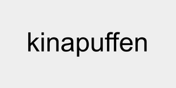 kinapuffen 50x12 SVART
