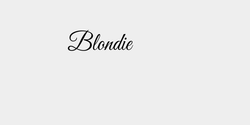 Blondie  22x9 SVART