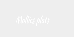 Mollies plats  34x10 VIT