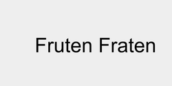 Fruten Fraten 49x20 SVART