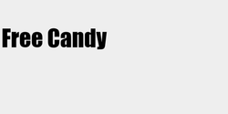 Free Candy 46x12 SVART